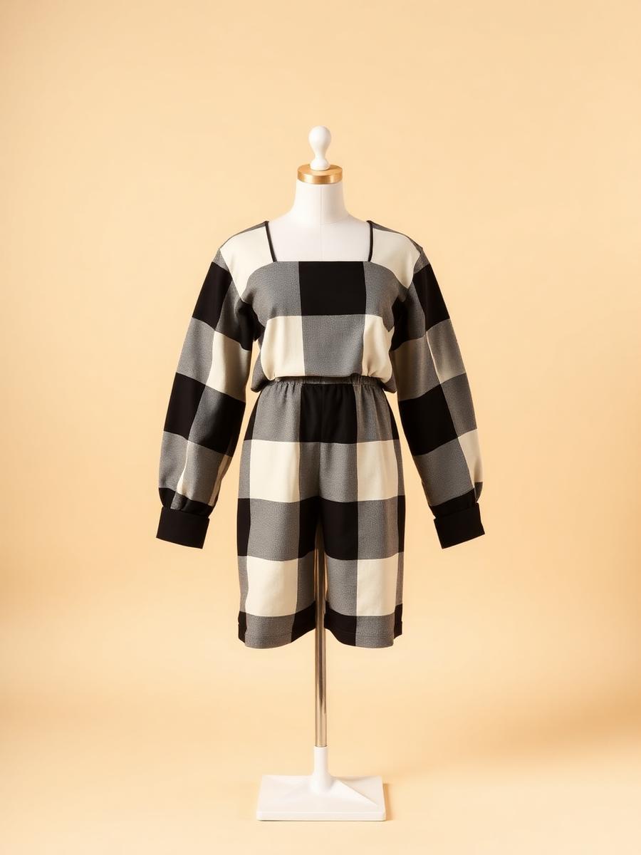 Pasapalli Check Co-ord Set